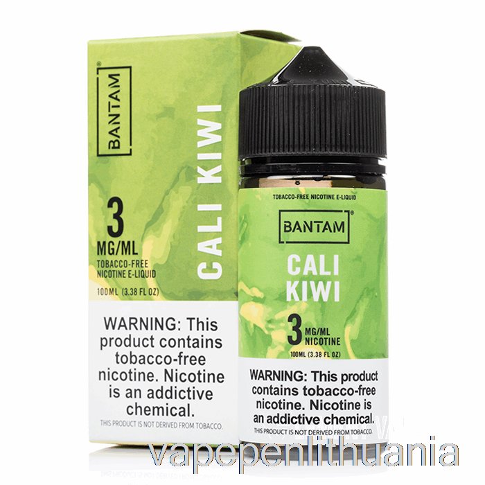 Cali Kivi - Bantam Vape - 100ml 6mg Vape Skystis